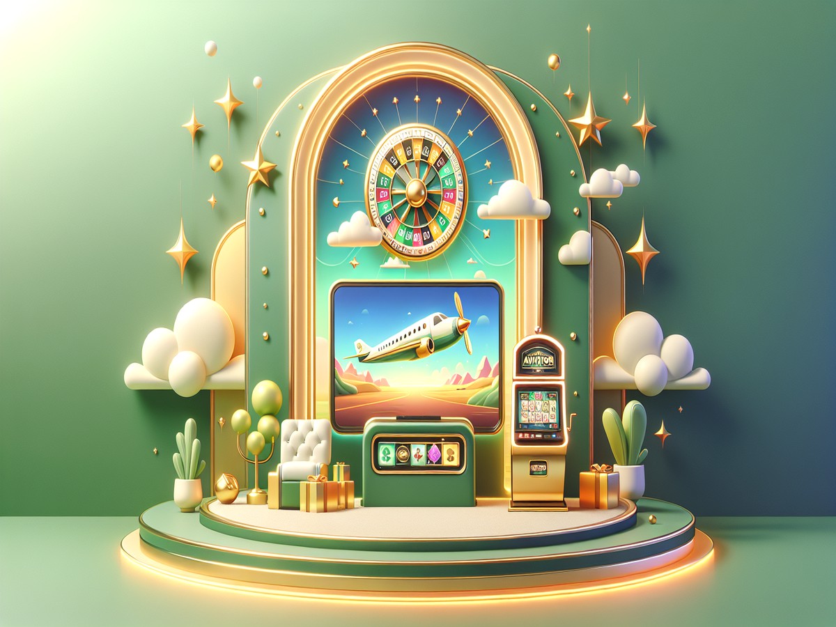 PLATINCASINO Aviator Game illustration.
